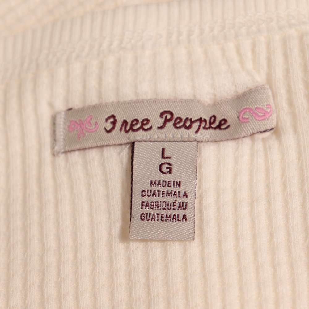 NWT Free People X Revolve Santa Clara Thermal in Alabaster - Picture 15 of 16